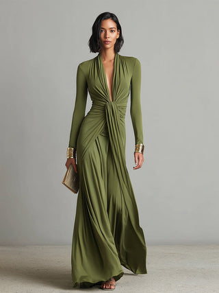 Veda | Fließendes Maxikleid