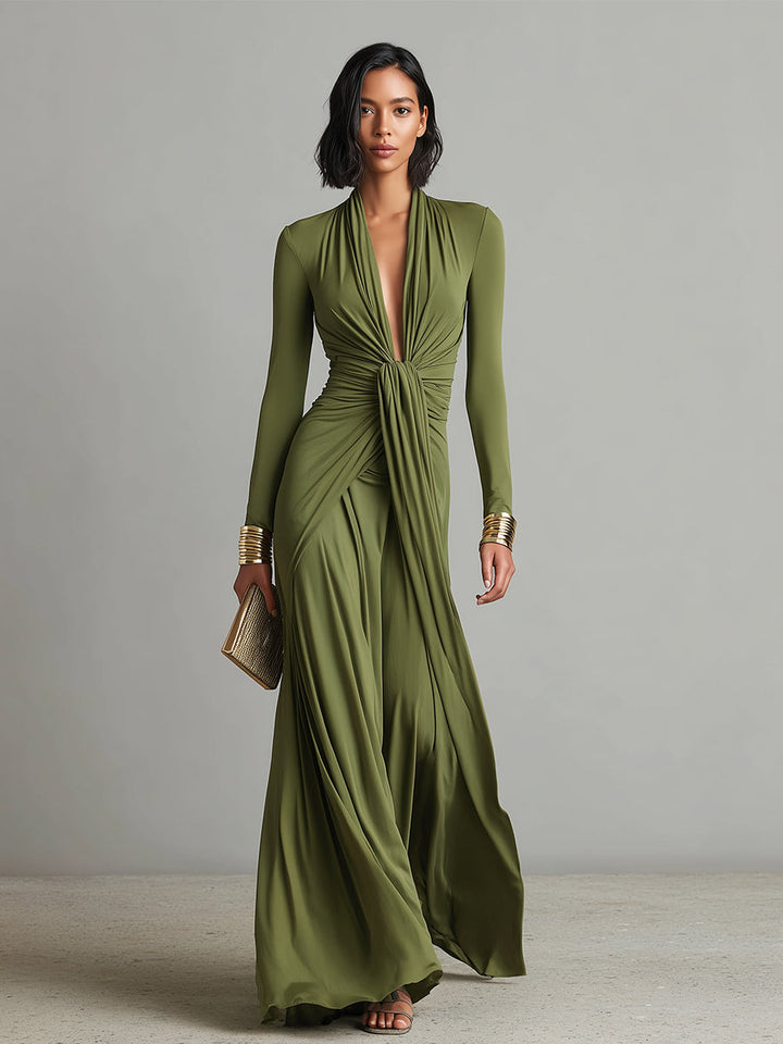 Veda | Fließendes Maxikleid