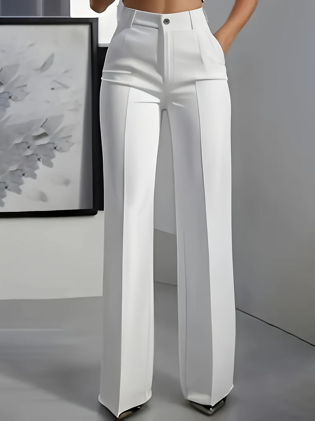 Nora | Stretchhose mit hoher Taille