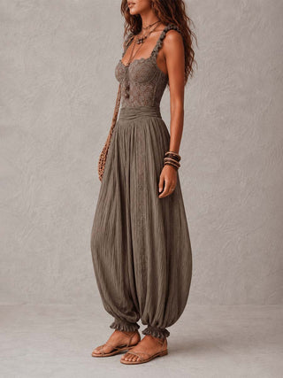 NAEL BERLIN | Set Spitze Bandeau und Harem-Hose Nieves