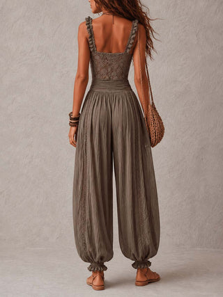 NAEL BERLIN | Set Spitze Bandeau und Harem-Hose Nieves