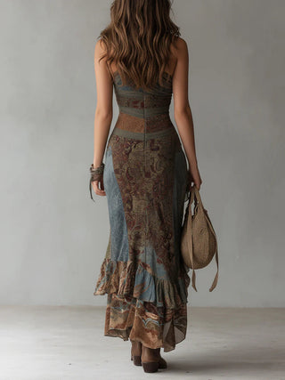Zaya | Asymmetrisches Maxikleid