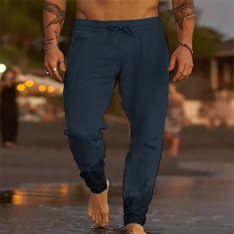 Nael Berlin | Lässige Herren Strandhose aus Baumwolle (1 kaufen, 1 GRATIS dazu)