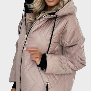 Marilyn™ | Gesteppte Kapuzenjacke mit Reißverschluss