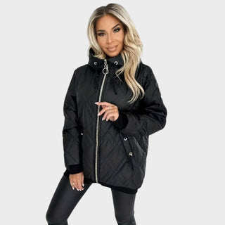 Marilyn™ | Gesteppte Kapuzenjacke mit Reißverschluss