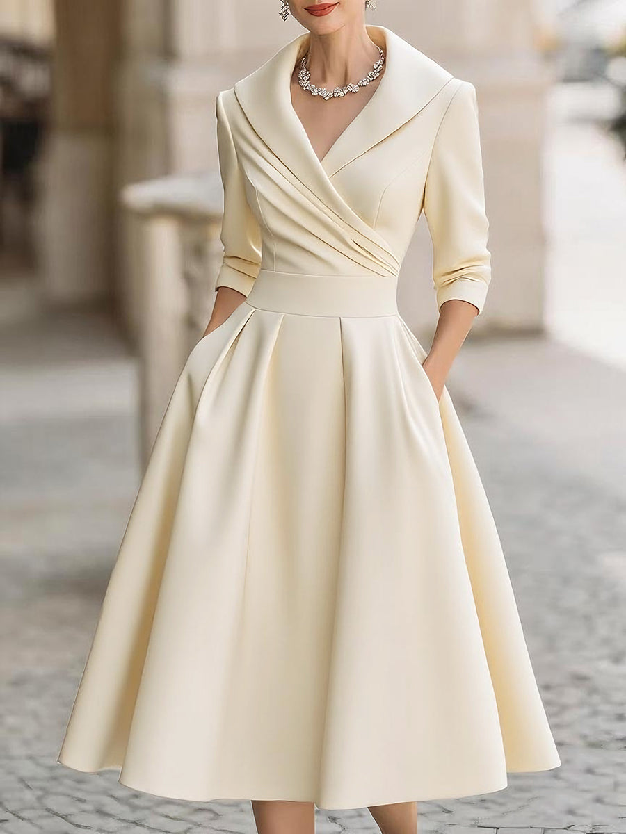 Clara – Elegantes Midikleid