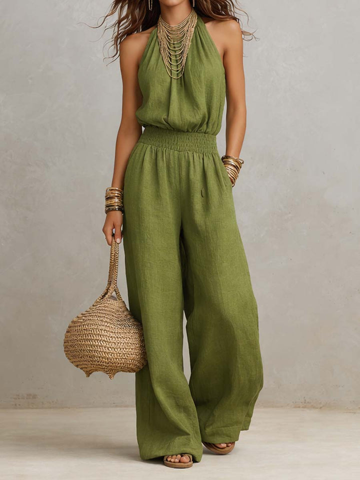 NAEL BERLIN | Eleganter Jumpsuit mit Halter Valeria