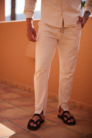 Elio | Elegantes Leinen-Set