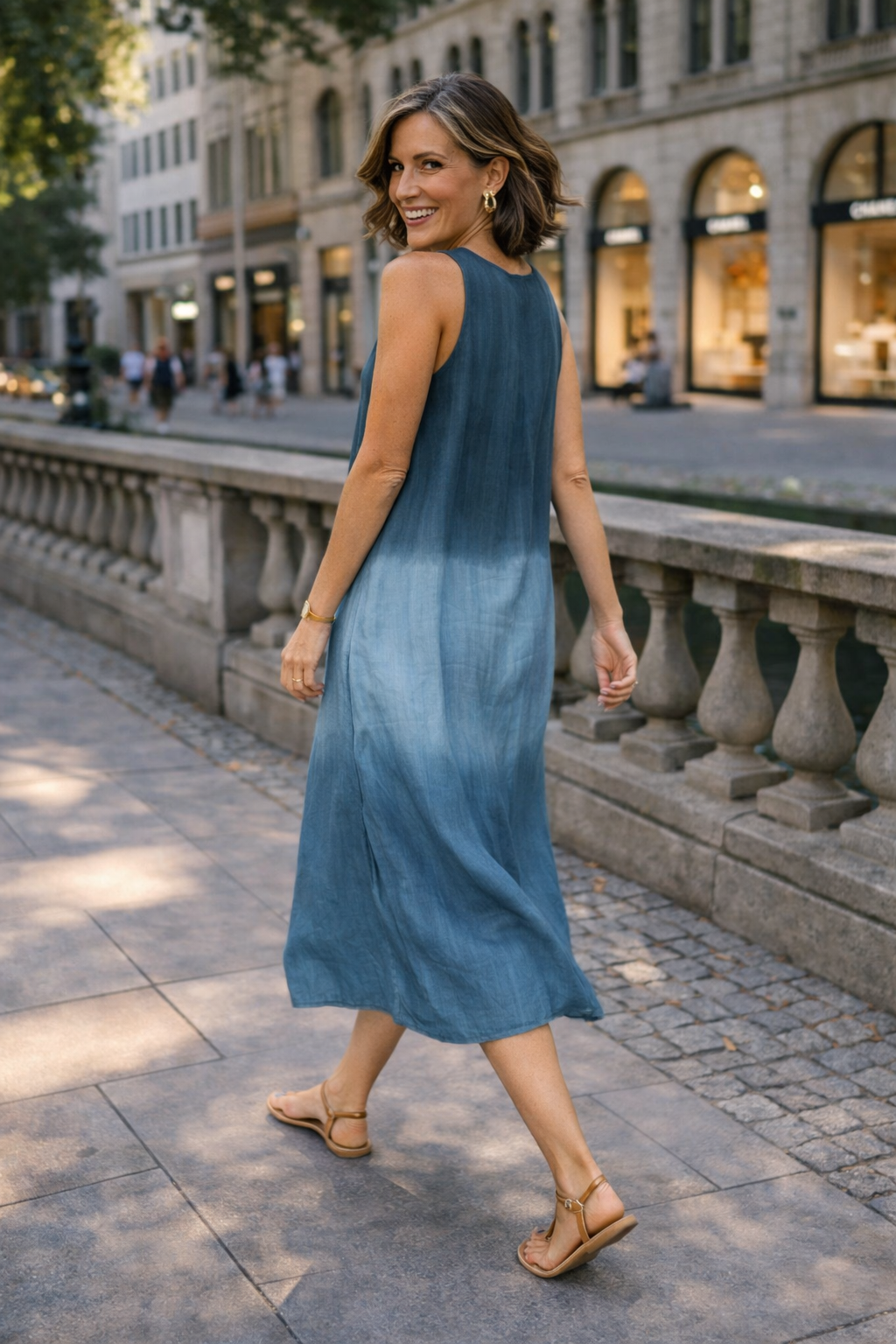 Sophie – Bedrucktes Kleid