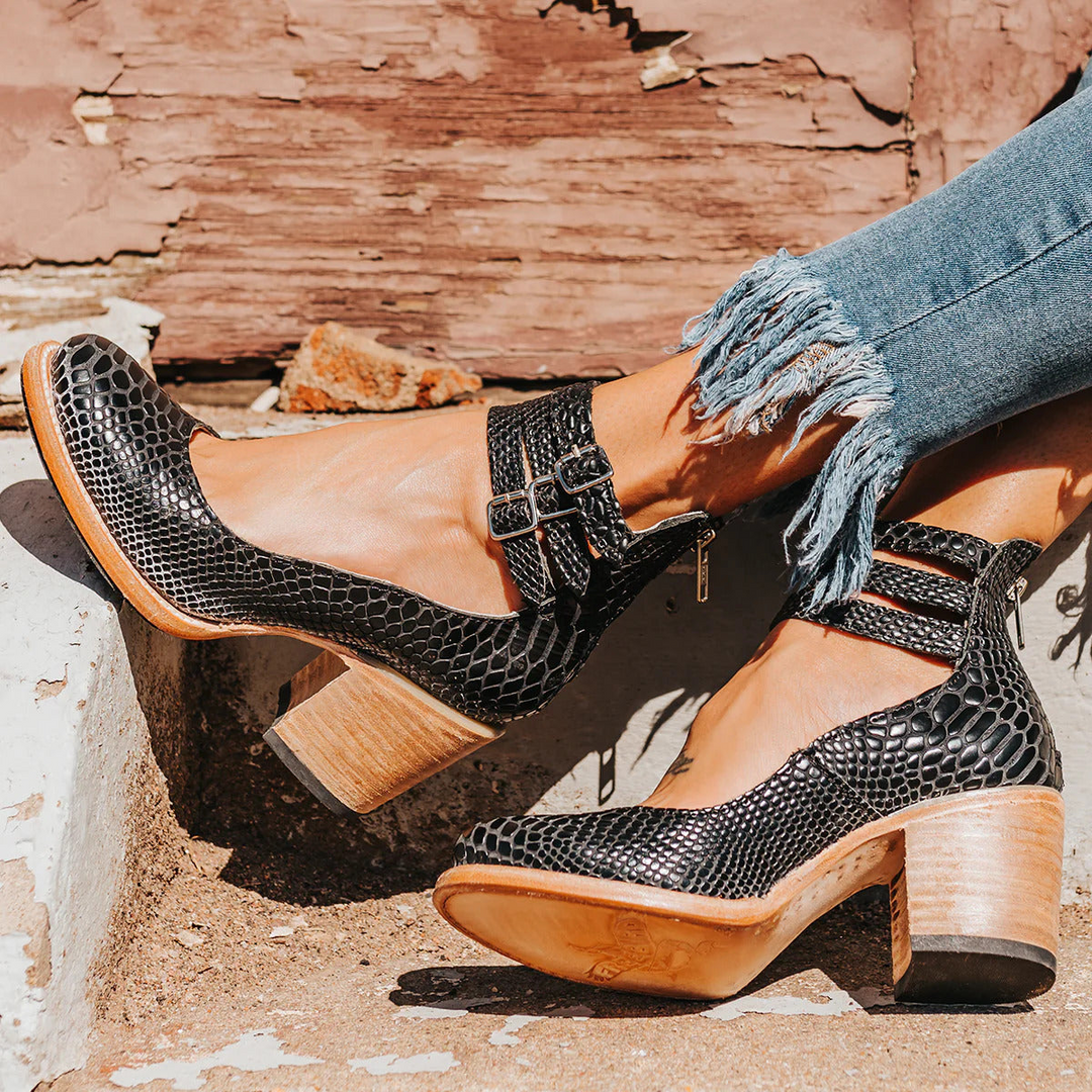 Mirella | Bequeme Leder-Pumps