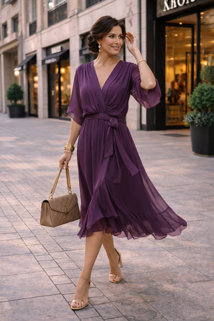 Laura – Chiffon Kleid Sommer