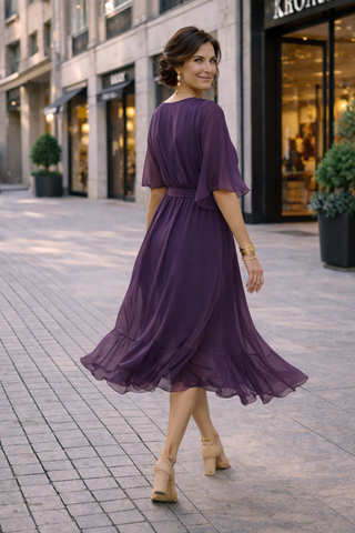 Laura – Chiffon Kleid Sommer