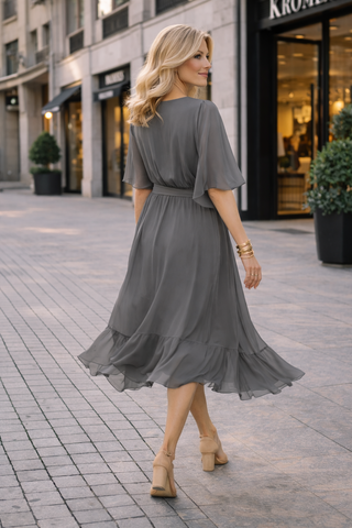 Laura – Chiffon Kleid Sommer