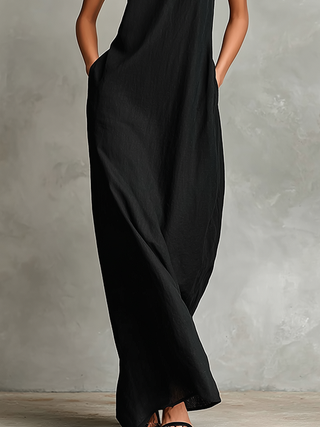 Caterina – Minimalistisches Maxikleid