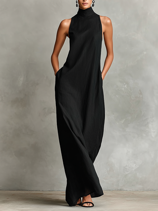 Caterina – Minimalistisches Maxikleid