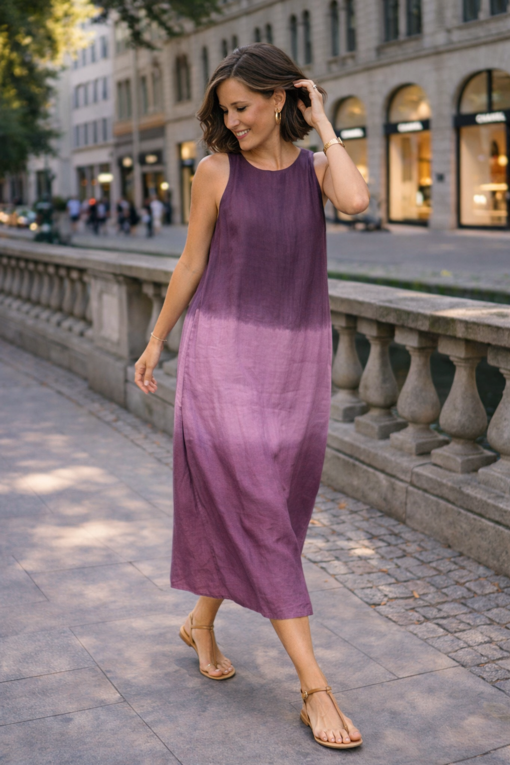 Sophie – Bedrucktes Kleid