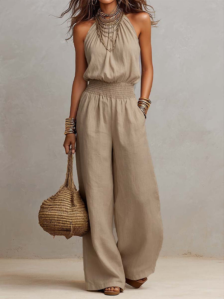 NAEL BERLIN | Eleganter Jumpsuit mit Halter Valeria