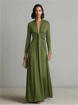 Veda | Fließendes Maxikleid