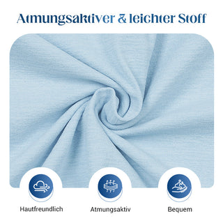 Mari | Freizeit-Set mit Rundhals-Oberteil (mehrlagig) & extrawiter Hose – bequem, luftig & vielseitig – ideal für Alltag & Reisen