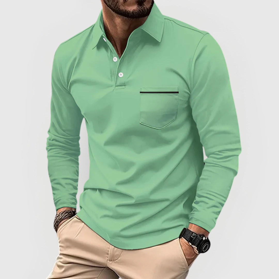 Nael Berlin | Elegantes und bequemes Polo mit praktischer Tasche