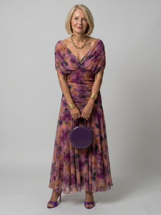 Calen | Off Shoulder Midi Kleid