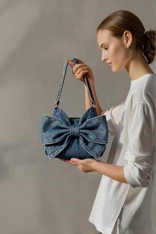 Anika | Retro-Tasche mit Schleife