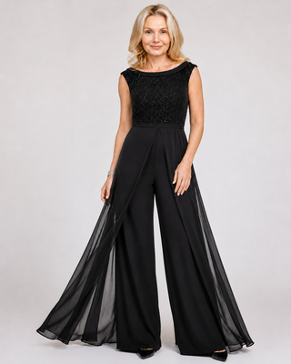 Louna | Stilvoller ärmelloser Jumpsuit
