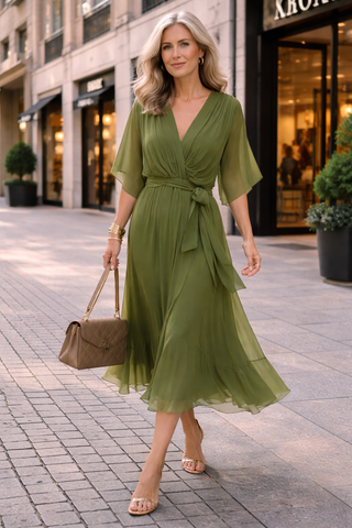Laura – Chiffon Kleid Sommer