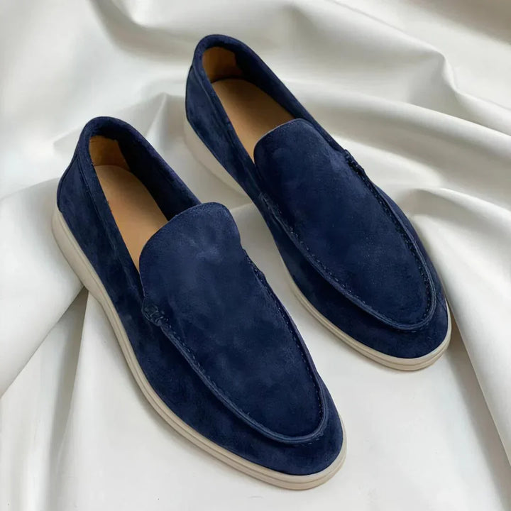 Robert - Elegante suède loafers