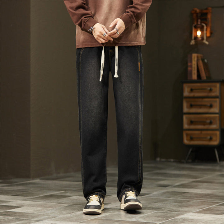 Nael Berlin | Lockere Straight-Jeans für Herren (1 kaufen, 1 GRATIS dazu)
