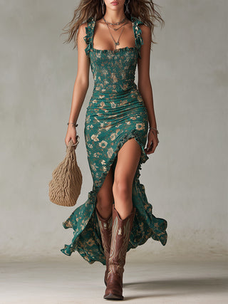 Mayfair | Boho-Midikleid im Retro-Look