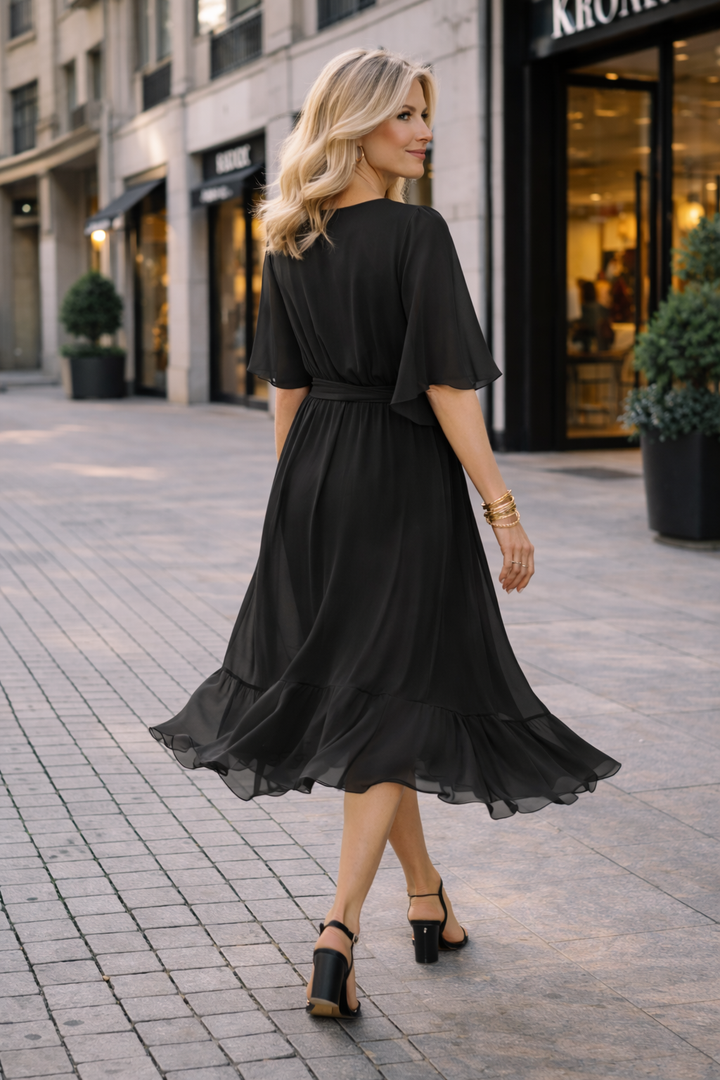 Laura – Chiffon Kleid Sommer
