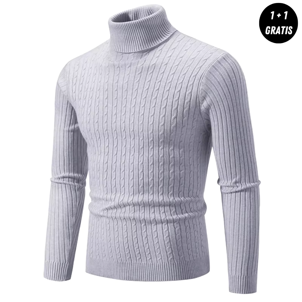 Nael Berlin | Warmer Strickpullover mit Rollkragen