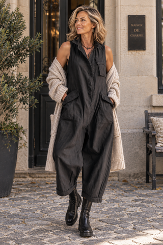 Freya | Ärmelloser Jumpsuit