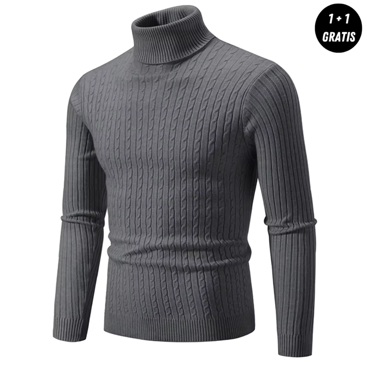 Nael Berlin | Warmer Strickpullover mit Rollkragen