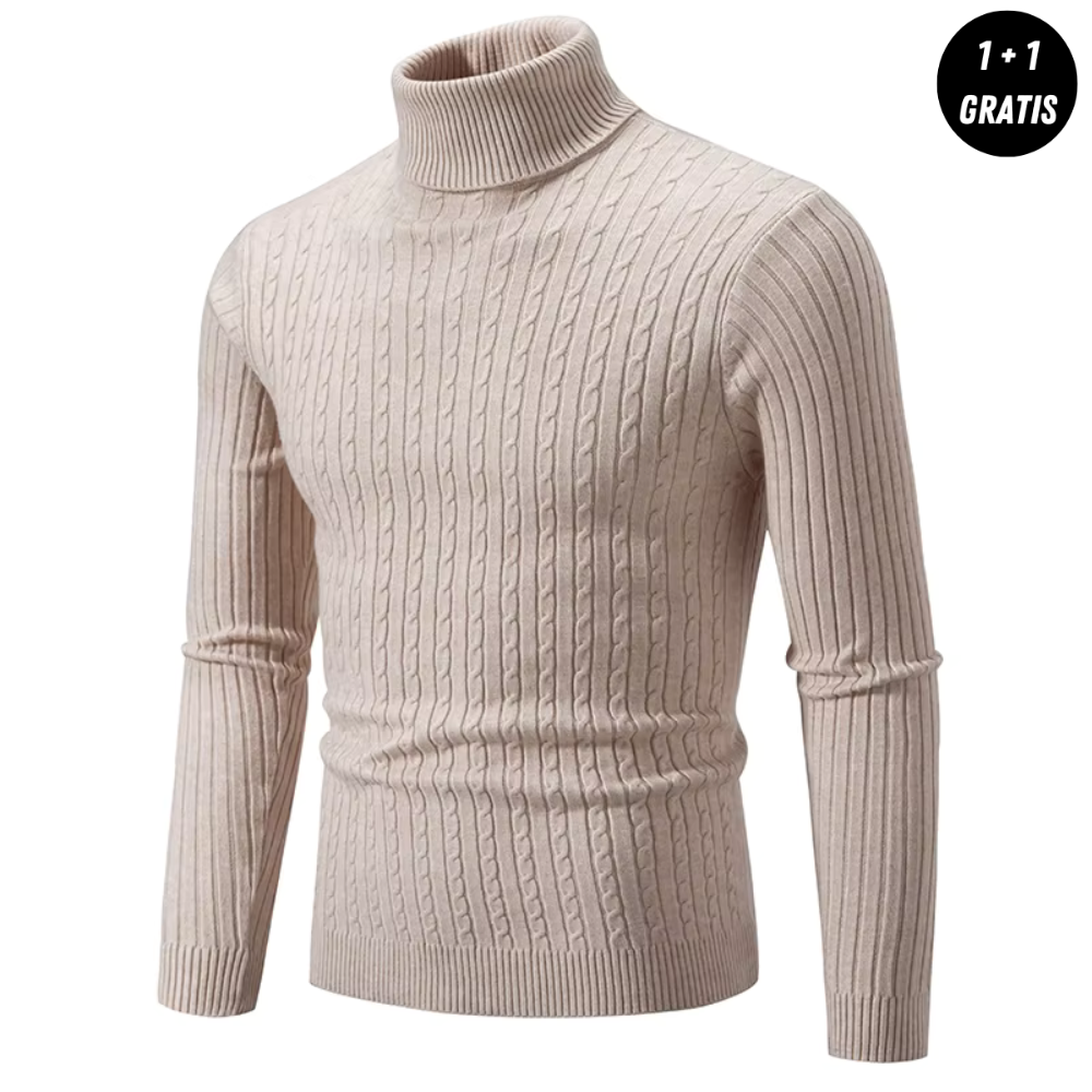 Nael Berlin | Warmer Strickpullover mit Rollkragen
