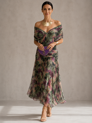 Hendrika | Florales Abendkleid