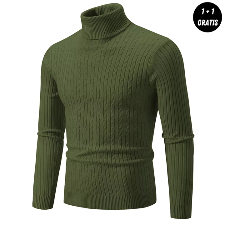 Nael Berlin | Warmer Strickpullover mit Rollkragen
