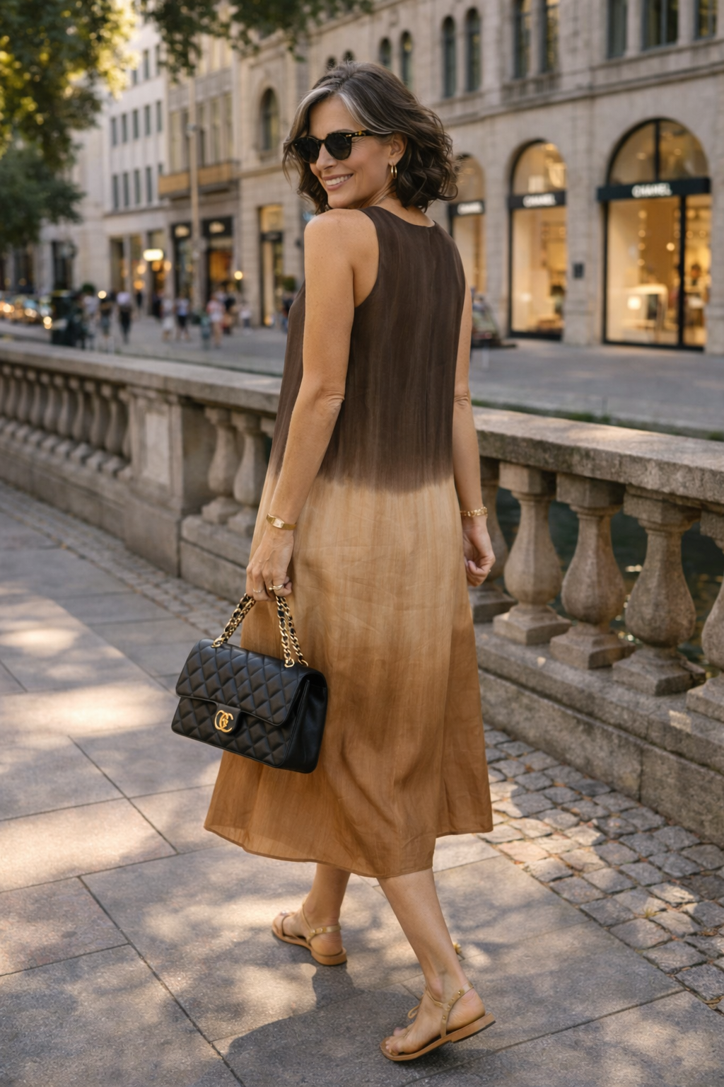 Sophie – Bedrucktes Kleid