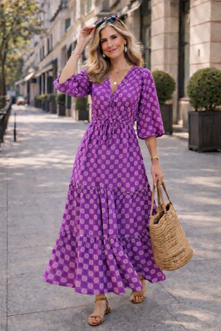 Renate – Boho Maxikleid