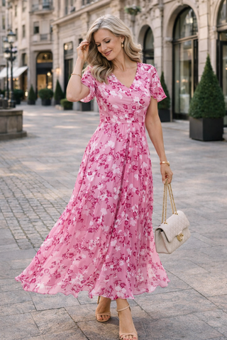 Melanie – Elegantes figurumspielendes Kleid