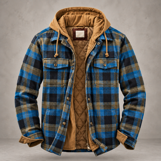 Ragnar | Karo-Patchwork-Jacke Herren