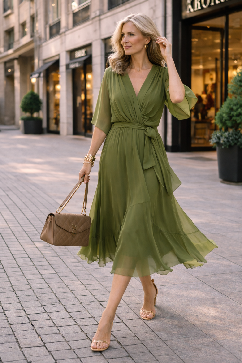 Laura – Chiffon Kleid Sommer