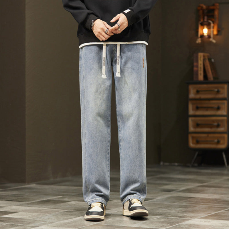 Nael Berlin | Lockere Straight-Jeans für Herren (1 kaufen, 1 GRATIS dazu)