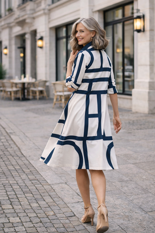 Lena – Klassisches Midikleid