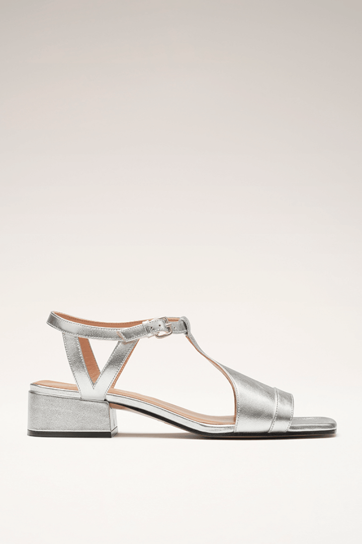 Serena | Sommerliche Silbersandalen