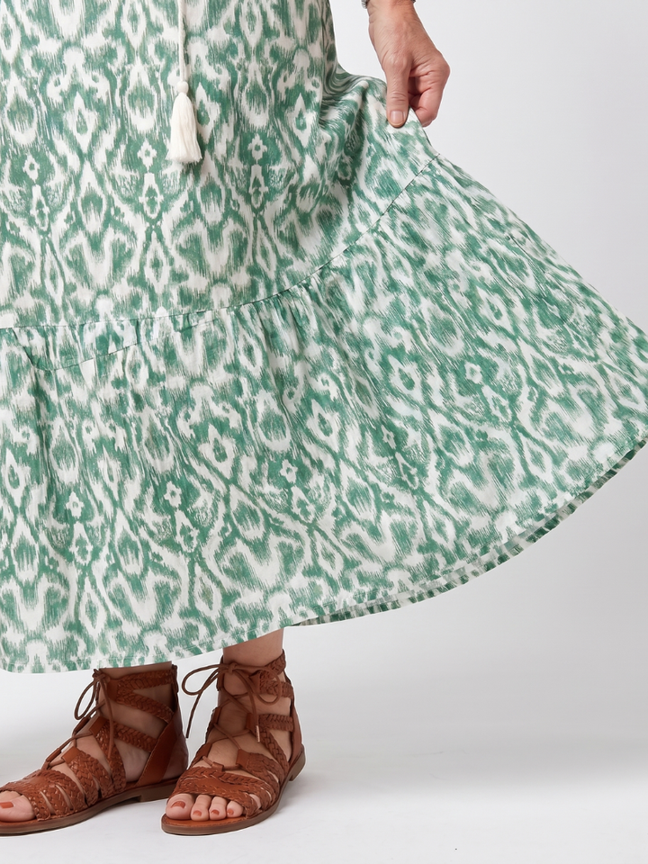 NAEL BERLIN | Boho-Midikleid mit Bommeln Florence