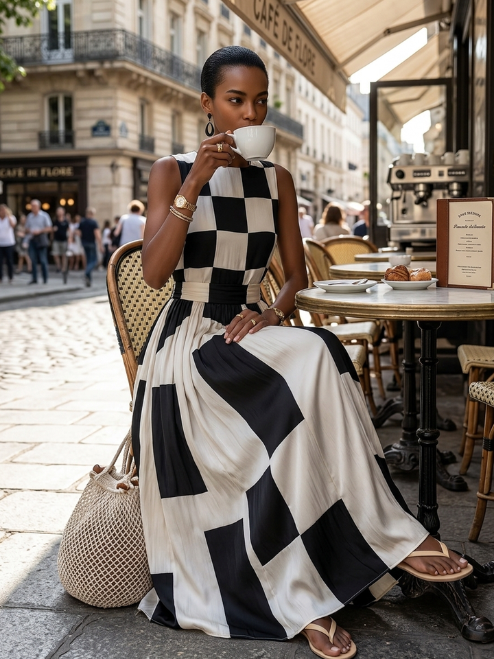Giovanna – Riviera Luxe Maxikleid