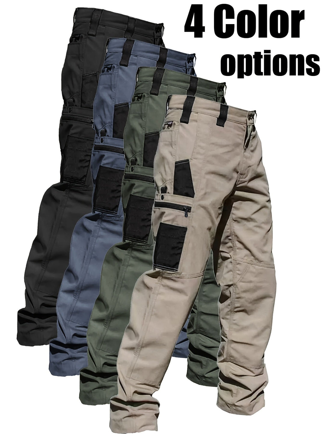 Lukas – Robuste Herren-Cargohose mit vielen Taschen