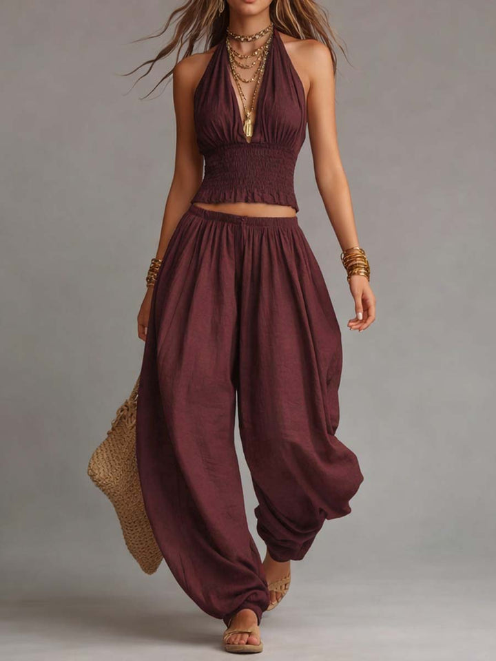 Danna – Weiches Boho Zweiteiliges Set